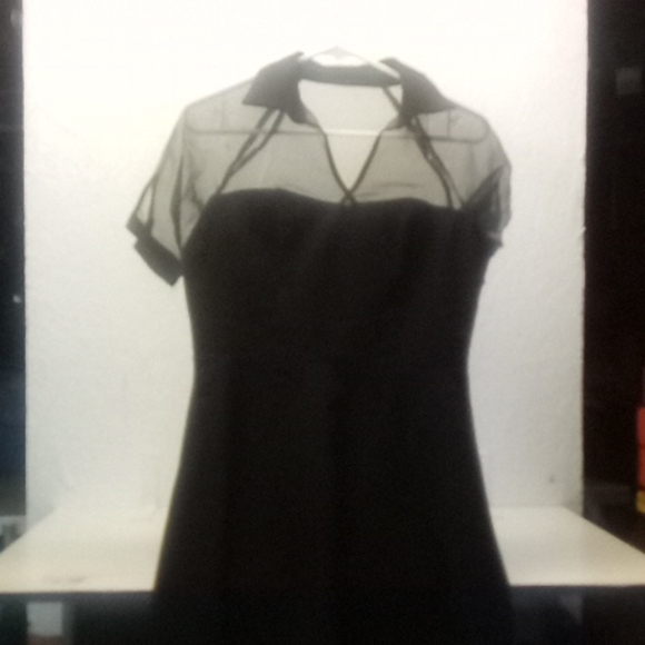 Wild blue size medium mini dress see through on top - Picture 1 of 1